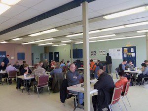 Une vue des participants